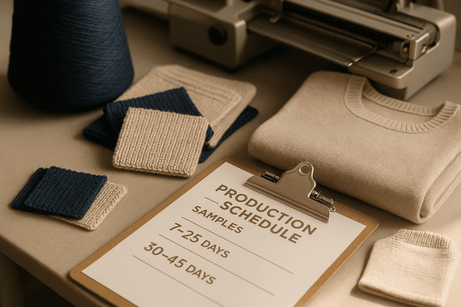 Sample Lead Time and Bulk Production Realities