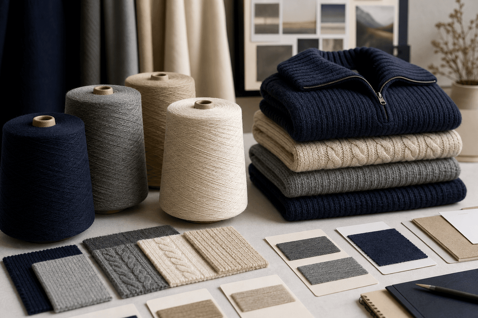 Holiday Capsule Strickware: Realitäten des Produktionsfensters für B2B-Marken cover