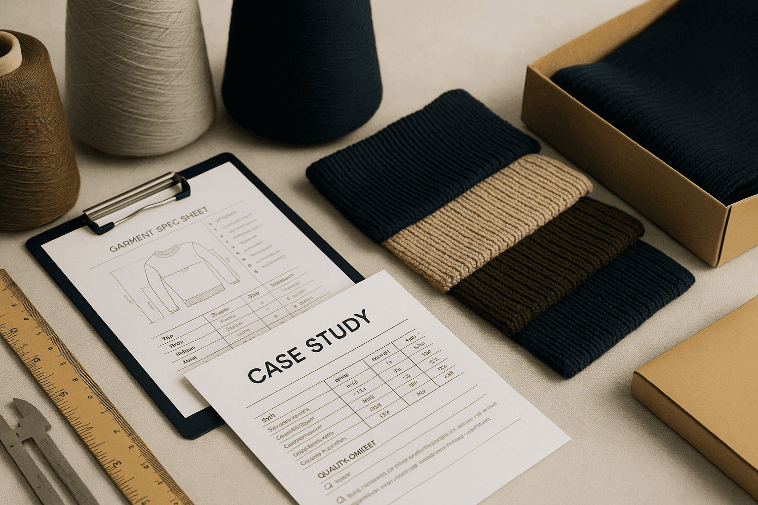 Case Study Pattern: A First-Time Brand Launching 30 SKUs of Custom Knitwear buyer guide cover image