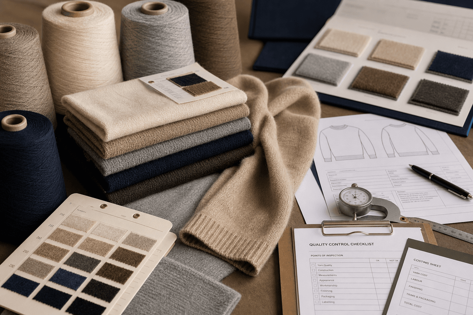 Cashmere and Cashmere-Blend Knitwear Sourcing Guide buyer guide cover image