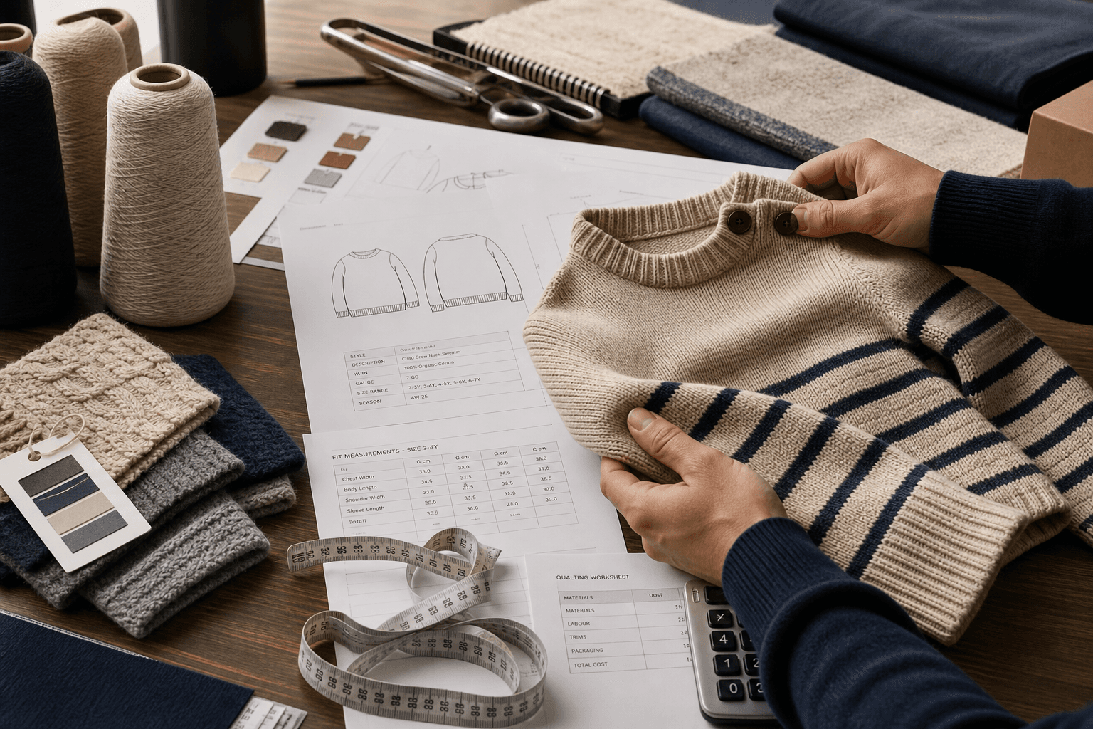 Children's Knitwear Manufacturing Guide buyer guide cover image