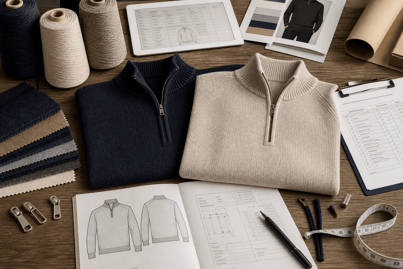 Men's Half-Zip and Quarter-Zip Sweater Guide buyer guide cover image