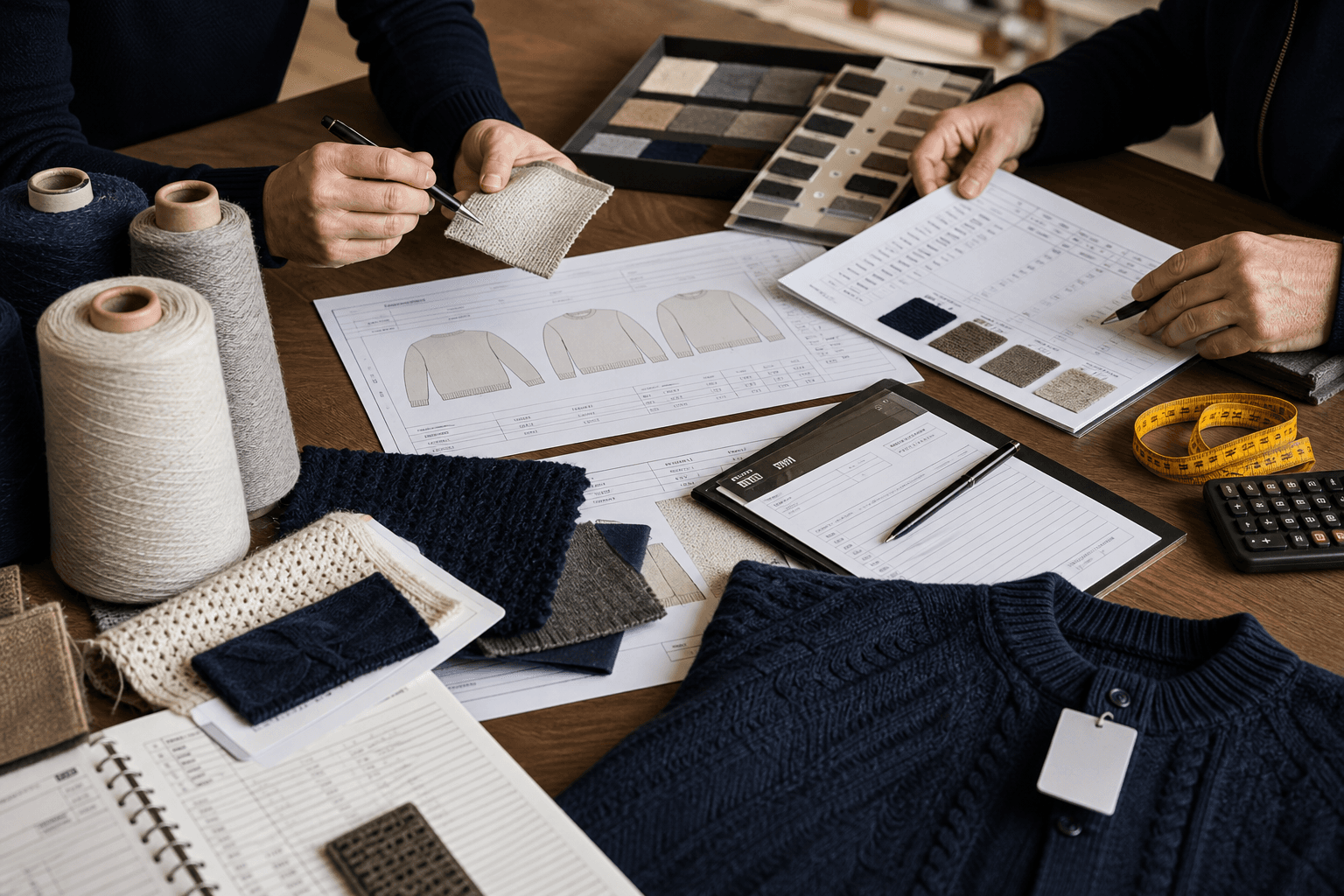 How to Choose a Knitwear Manufacturer in China buyer guide cover image