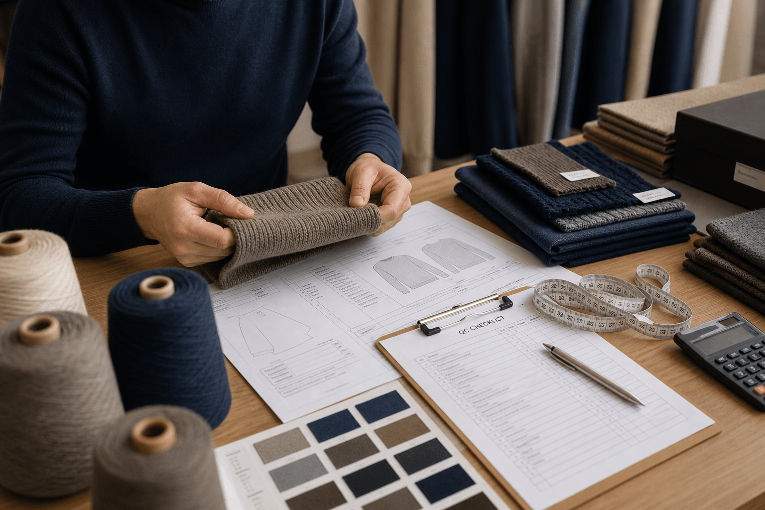 How to Vet a Knitwear Factory Before Placing an Order buyer guide cover image