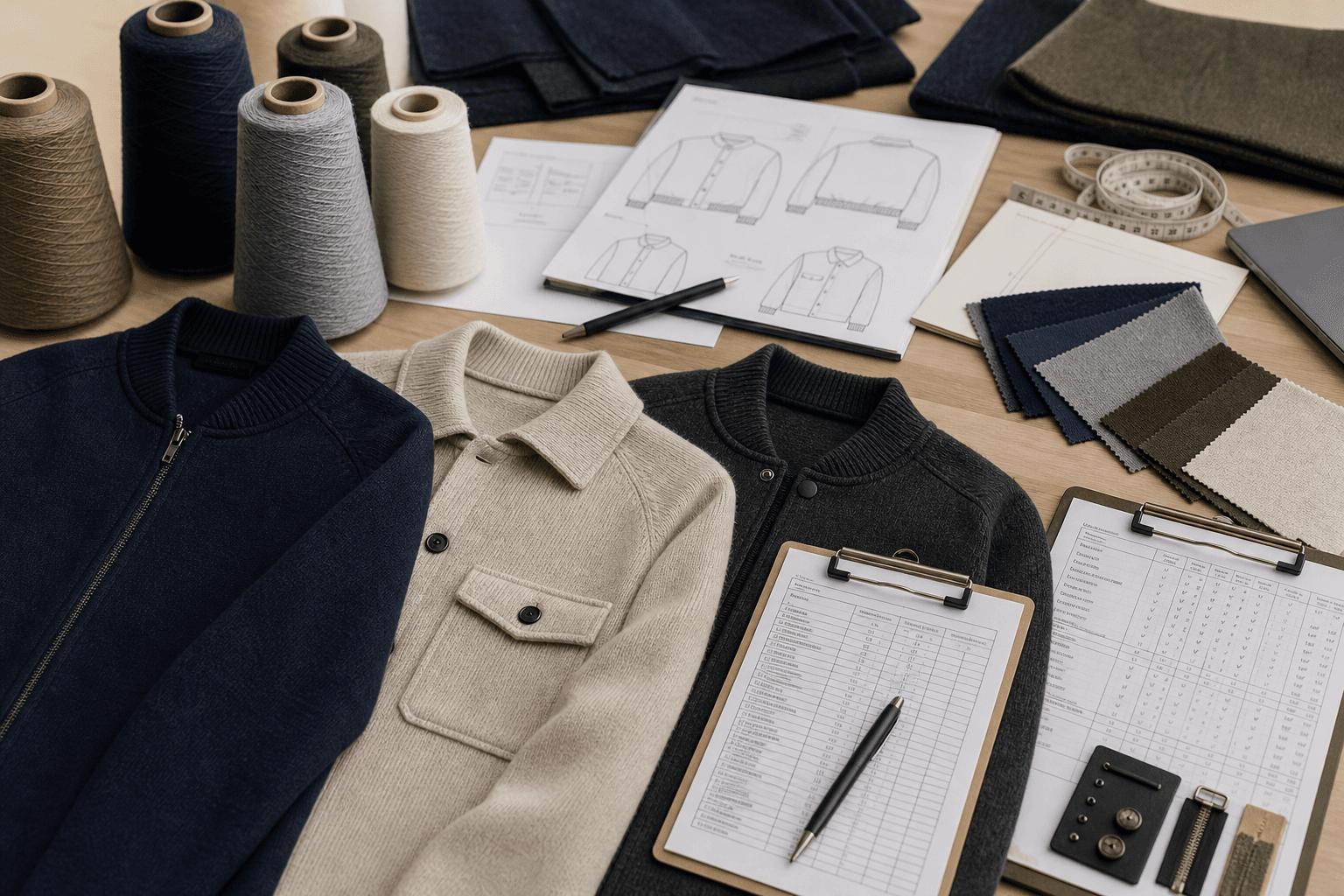 Knit Bomber, Shacket and Outerwear Development Guide buyer guide cover image