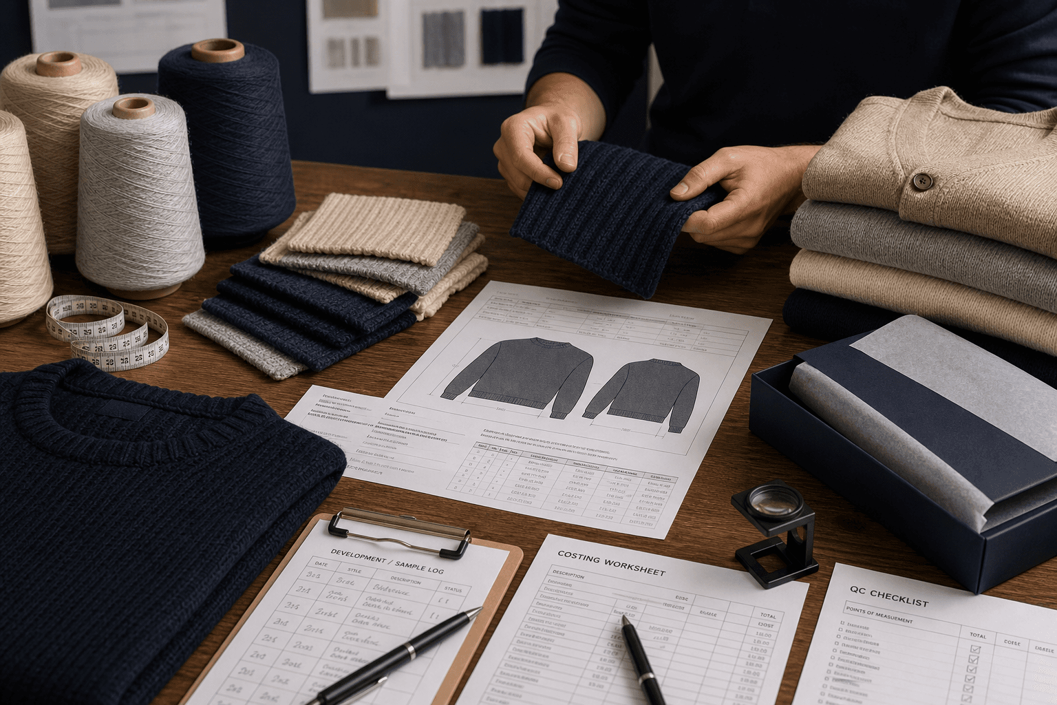 Knitwear Sourcing for DTC & Startup Brands: A Step-by-Step Playbook buyer guide cover image