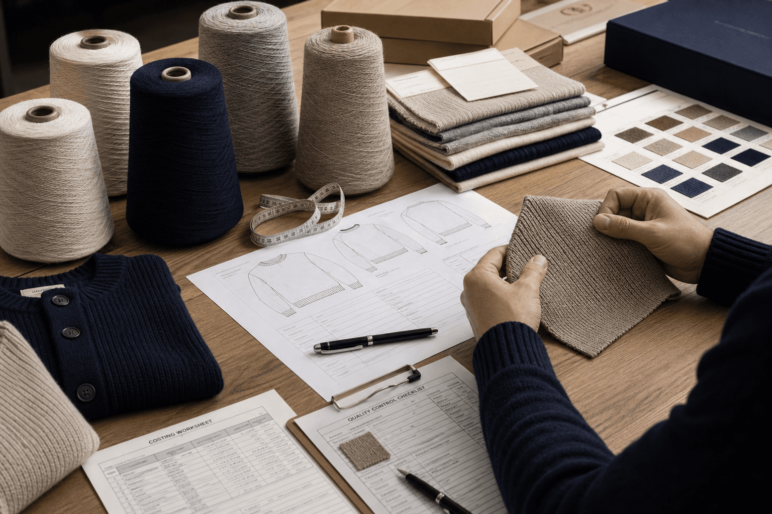 Low MOQ Knitwear: Options for Startups and Small Brands buyer guide cover image