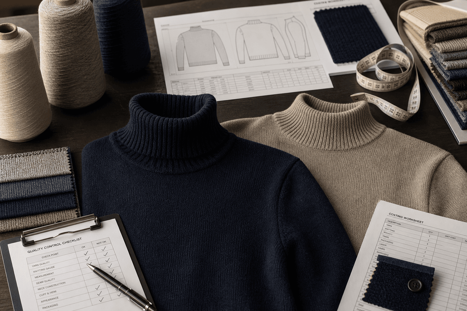Men's Turtleneck and Mock Neck Sweater Guide buyer guide cover image