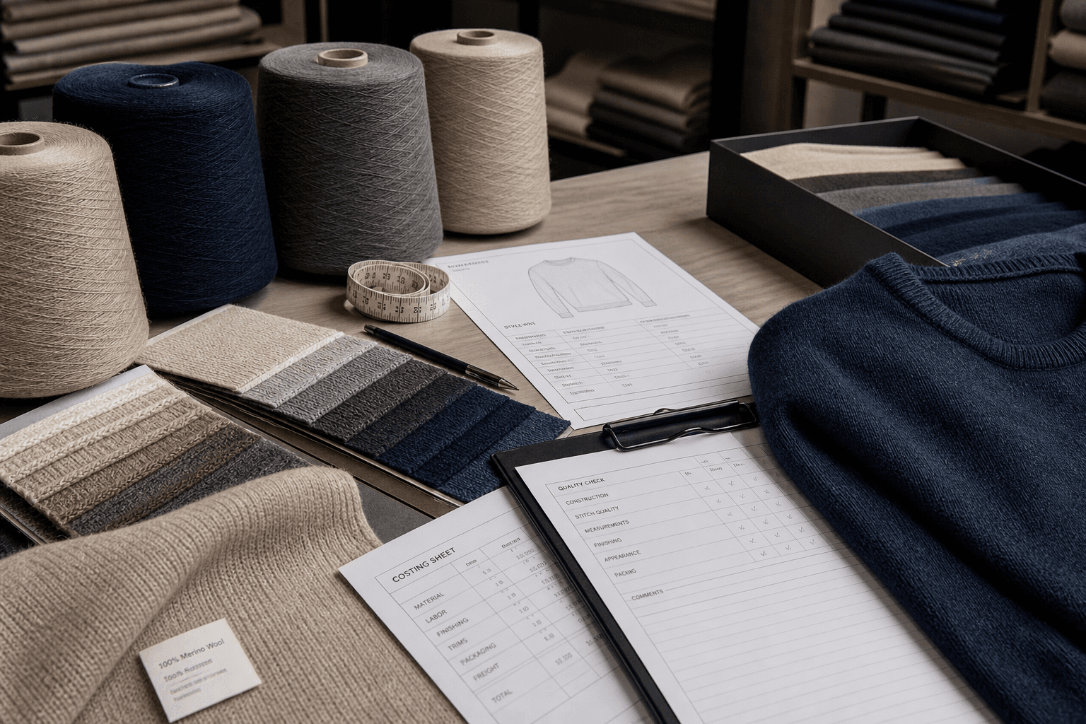 Merino Wool Knitwear: A Guide for Premium Brands buyer guide cover image