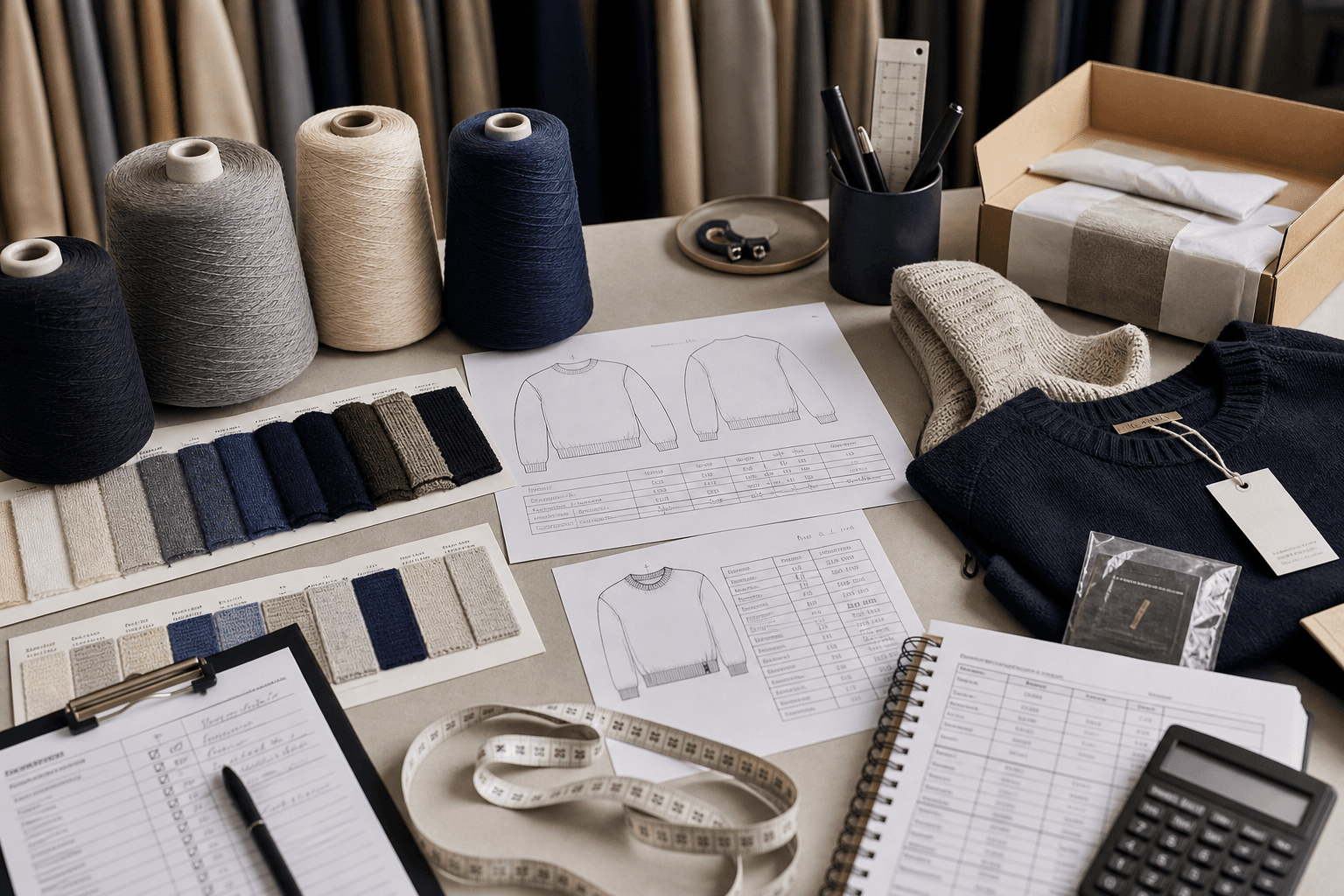 How to Start a Private-Label Knitwear Line buyer guide cover image