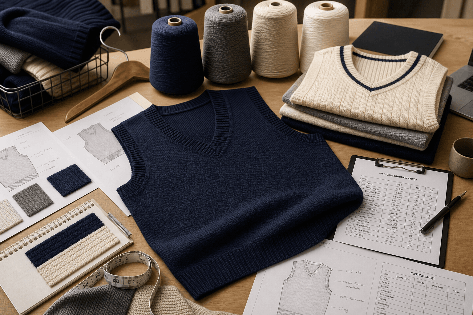 Men's Sweater Vest and Knit Vest Development Guide buyer guide cover image