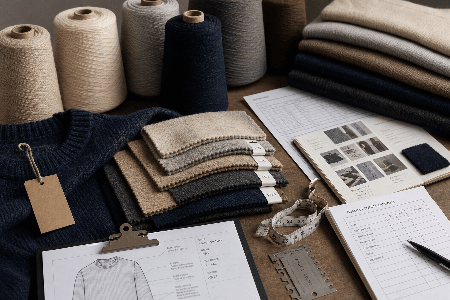 Wool Sweater Manufacturing: A Complete Buyer's Guide buyer guide cover image