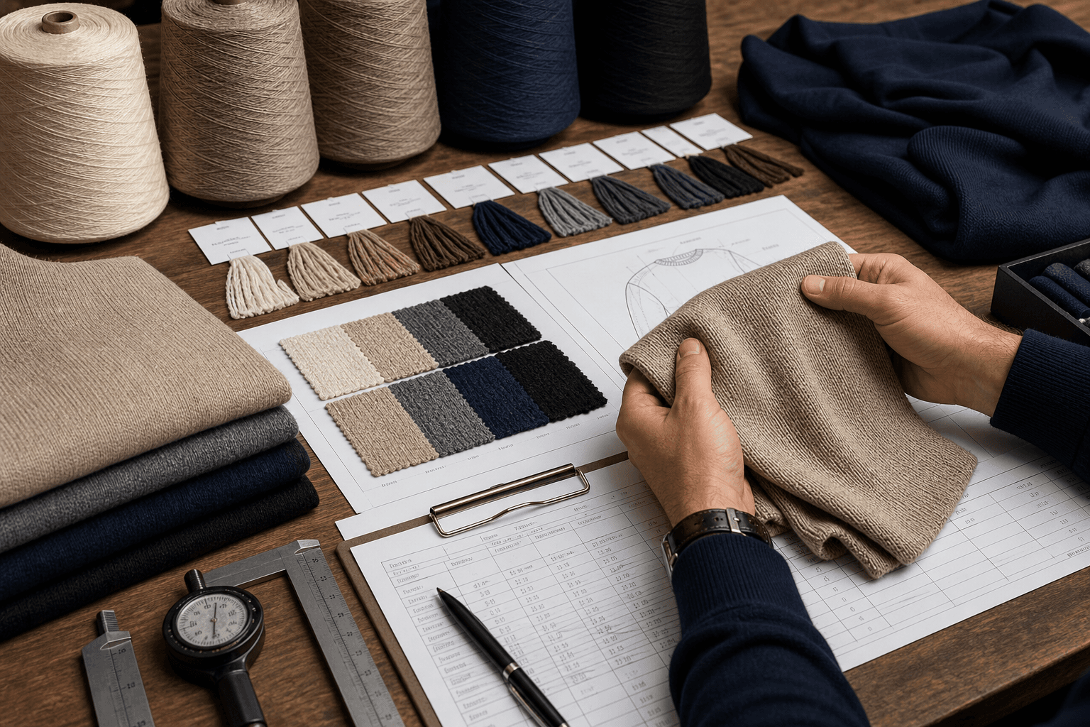 Yarn & Material Guide buyer guide cover image