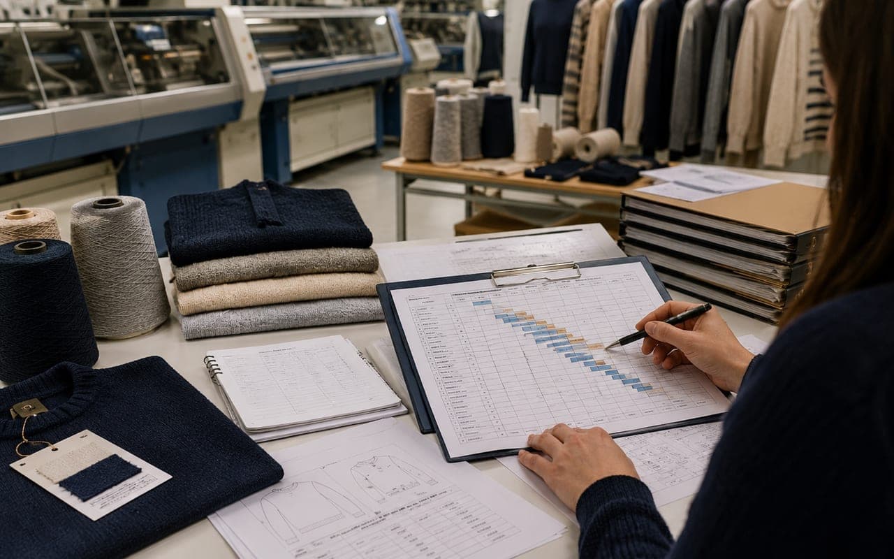 Knitwear Reorder Lead Time — Licheng Knitwear buyer guide