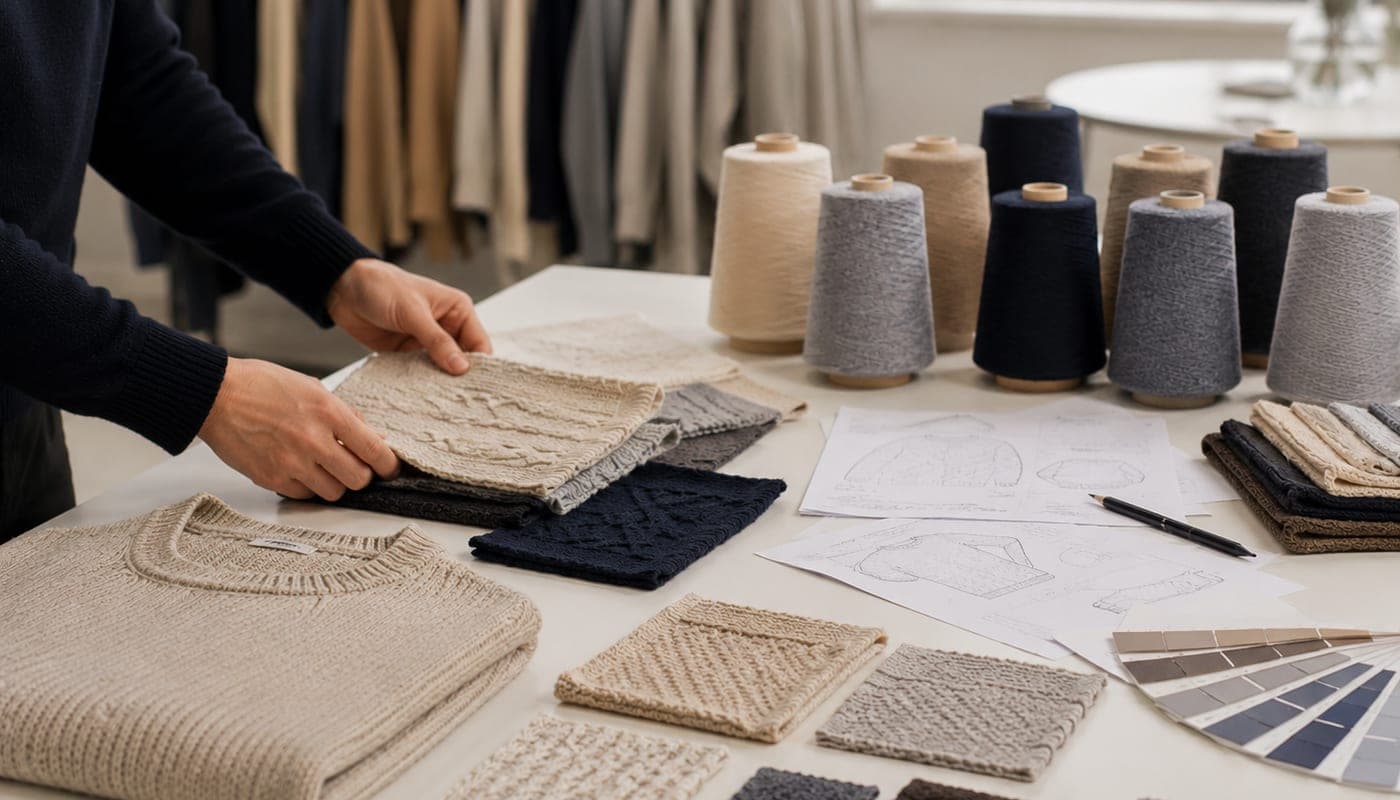 Design Support for Knitwear Development — Licheng Knitwear capability