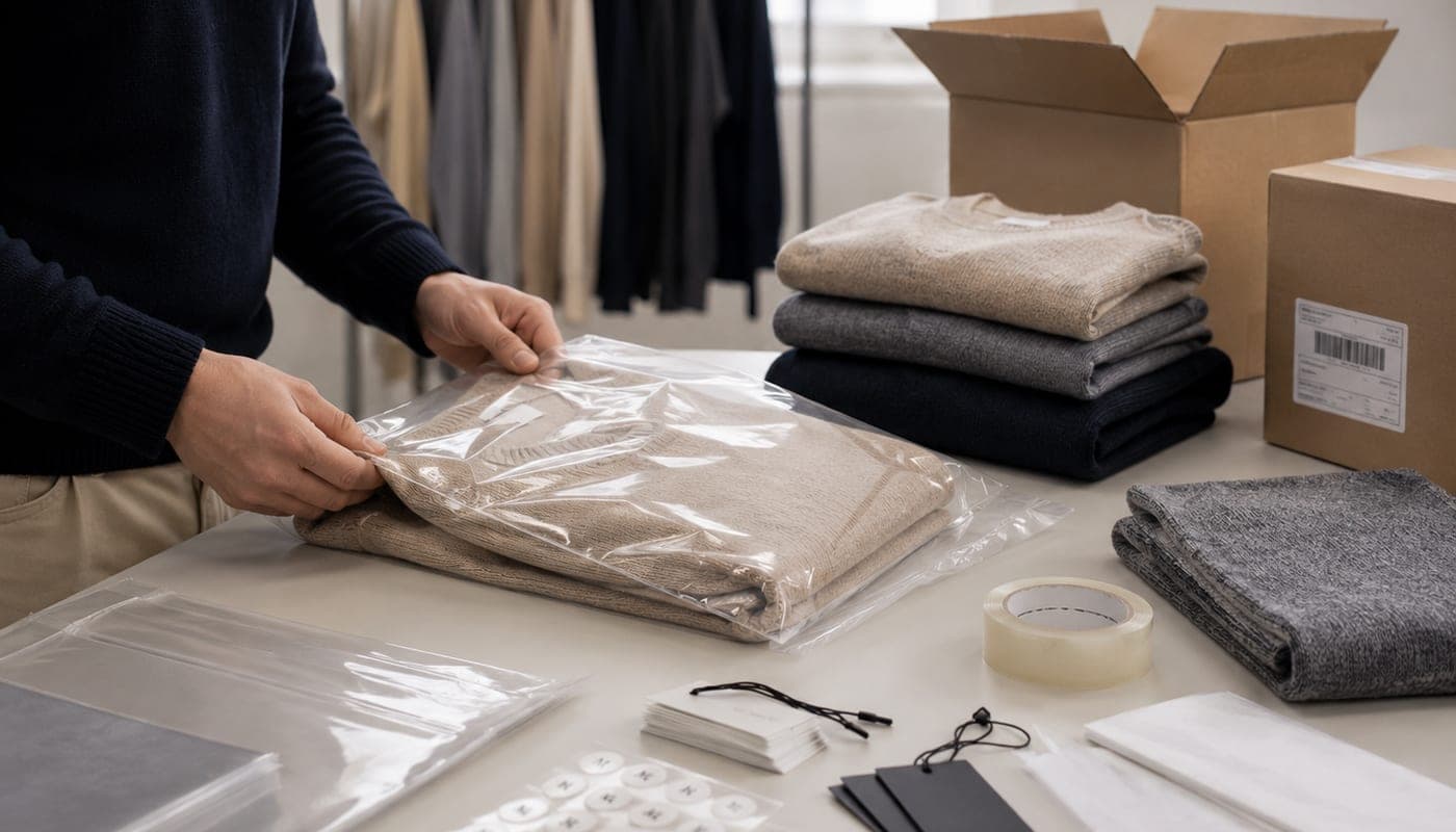 Packing & Shipping Support — Licheng Knitwear manufacturing capability