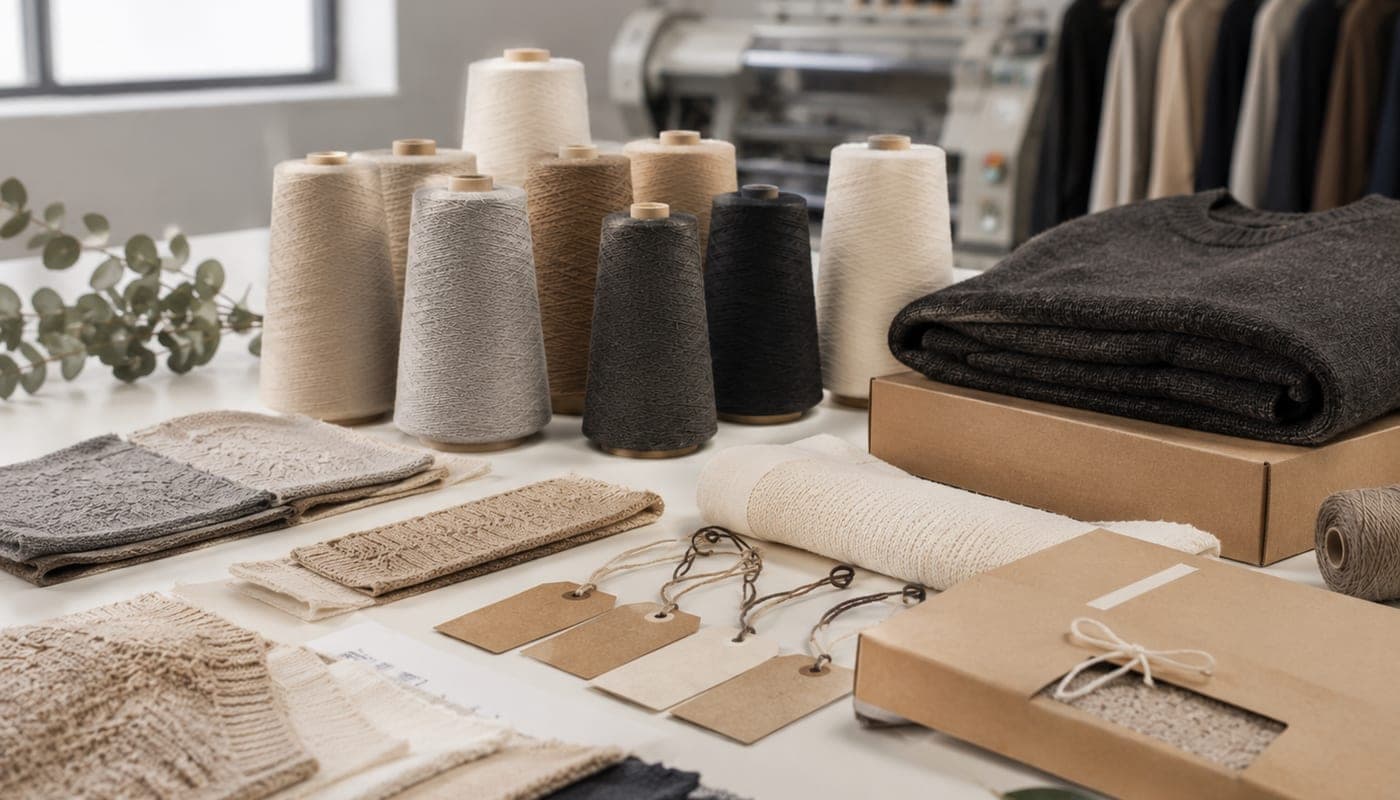 Responsible Yarn & Packaging Options — Licheng Knitwear manufacturing capability