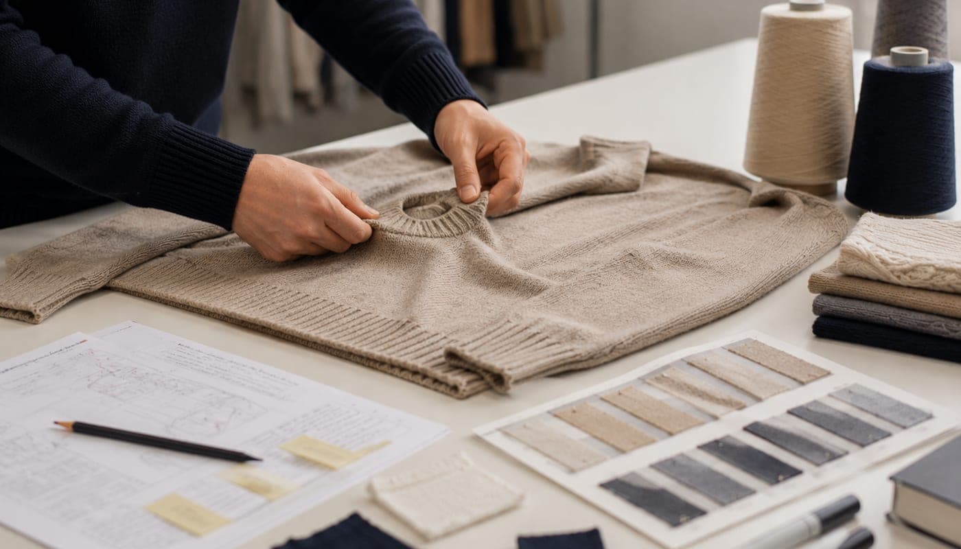 Sample Revision Process — Licheng Knitwear manufacturing capability