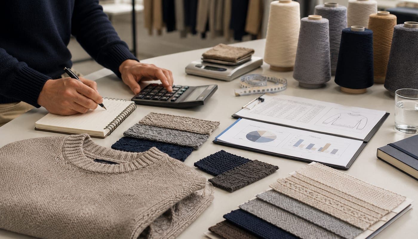 Sweater Cost Planning Support — Licheng Knitwear capability