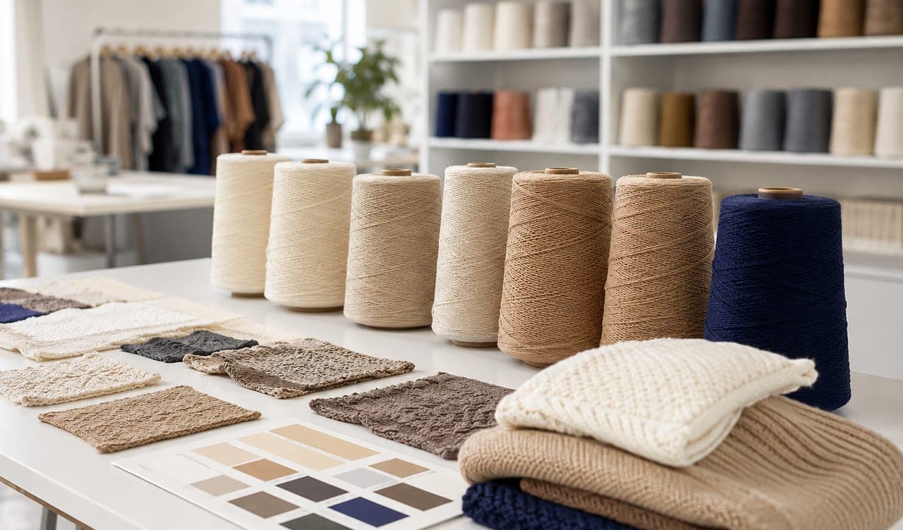 Yarn Library — Licheng Knitwear manufacturing excellence