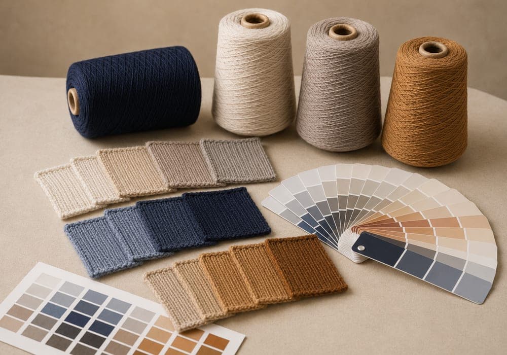 Color Matching & Pantone Lab Dip — Licheng Knitwear capability