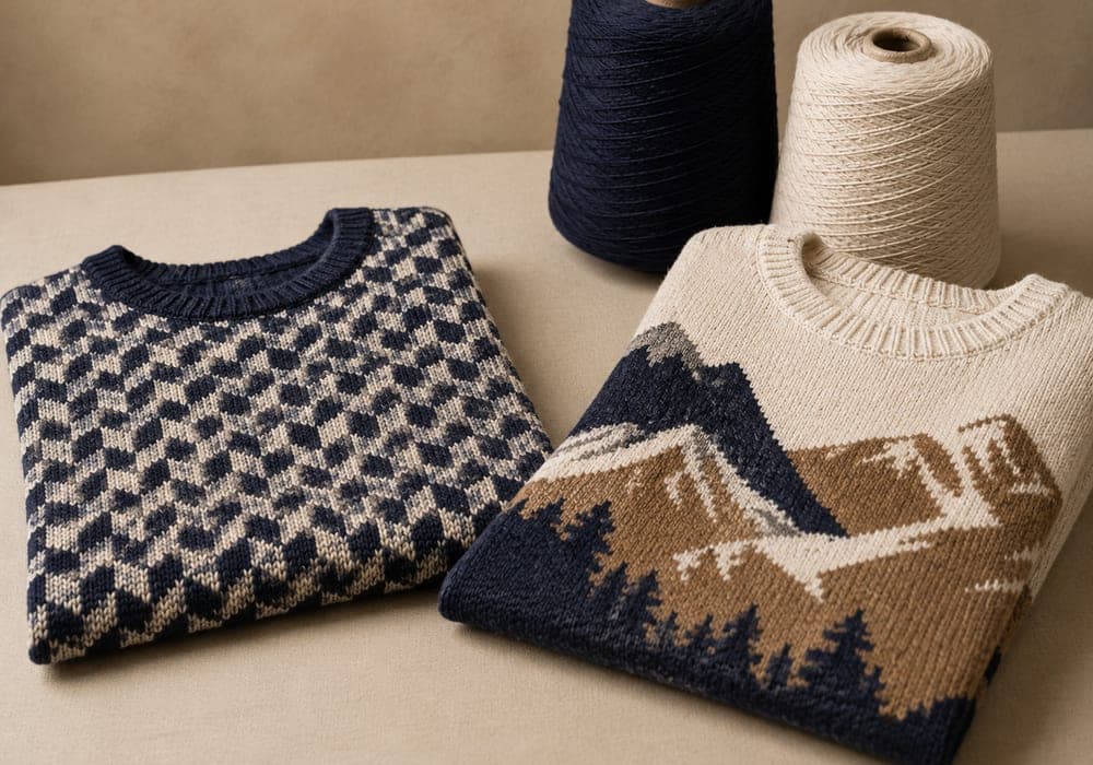 Jacquard & Intarsia — Licheng Knitwear capability