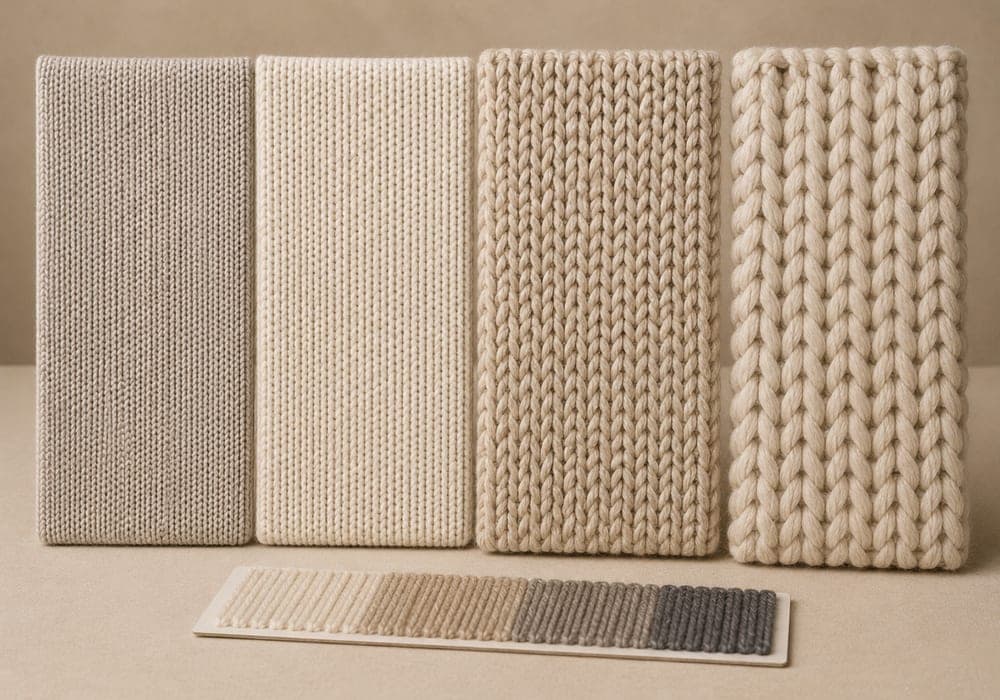 Knit Gauge Options — Licheng Knitwear capability