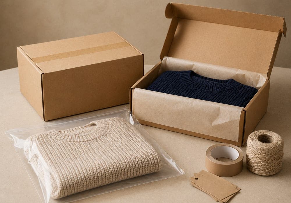 Packing & Shipping Support — Licheng Knitwear capability