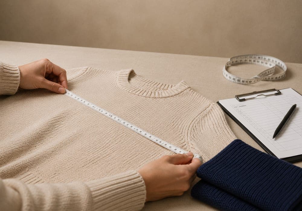 Quality Control — Licheng Knitwear capability