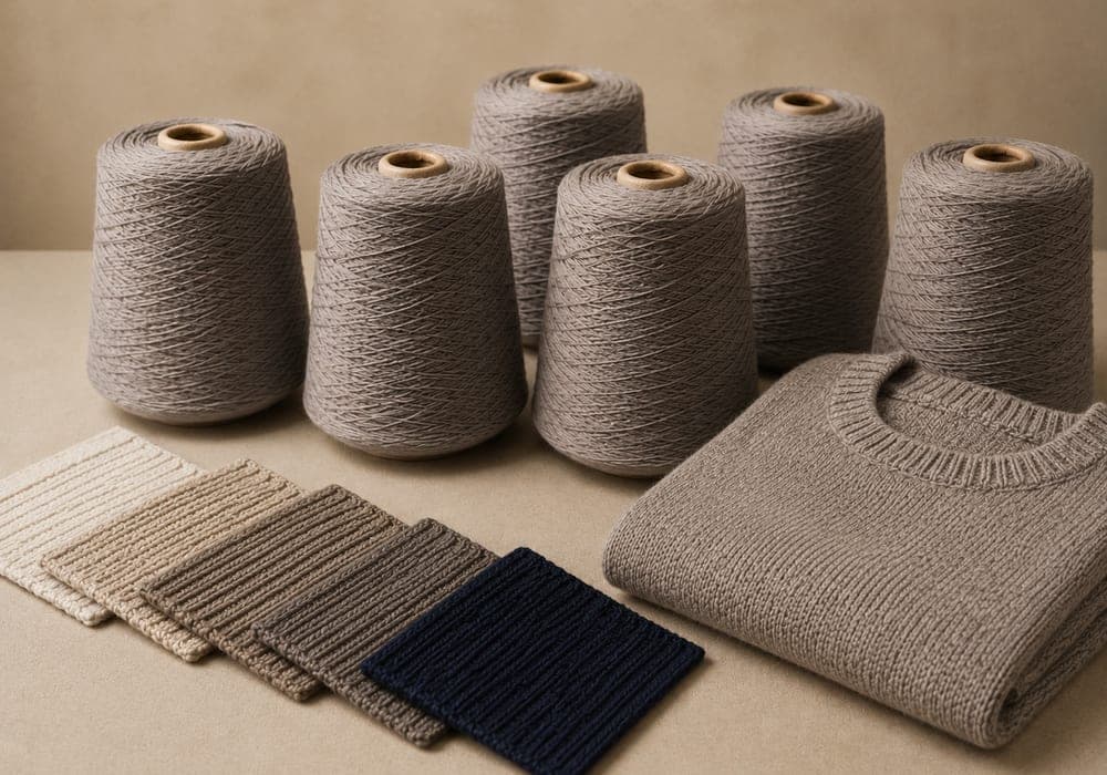 Reorder & Yarn Stock Program — Licheng Knitwear capability