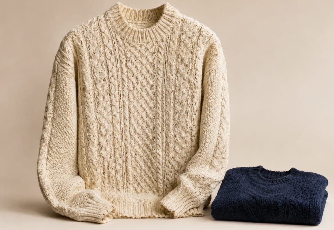 Men's Sweaters — custom knitwear category