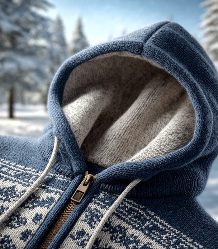 Kids' Cable-Knit Cashmere Hoodie — view 2