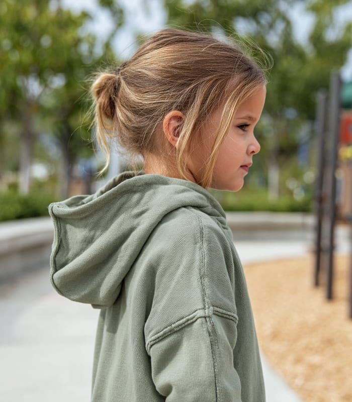 Kids' EcoSoft Organic Cotton Hoodie — view 2
