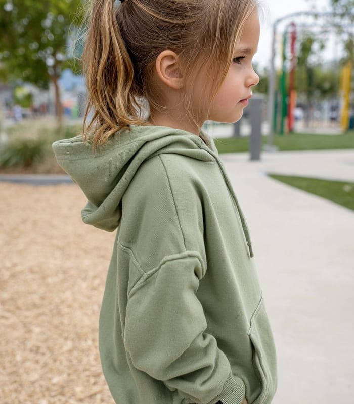 Kids' EcoSoft Organic Cotton Hoodie — view 4