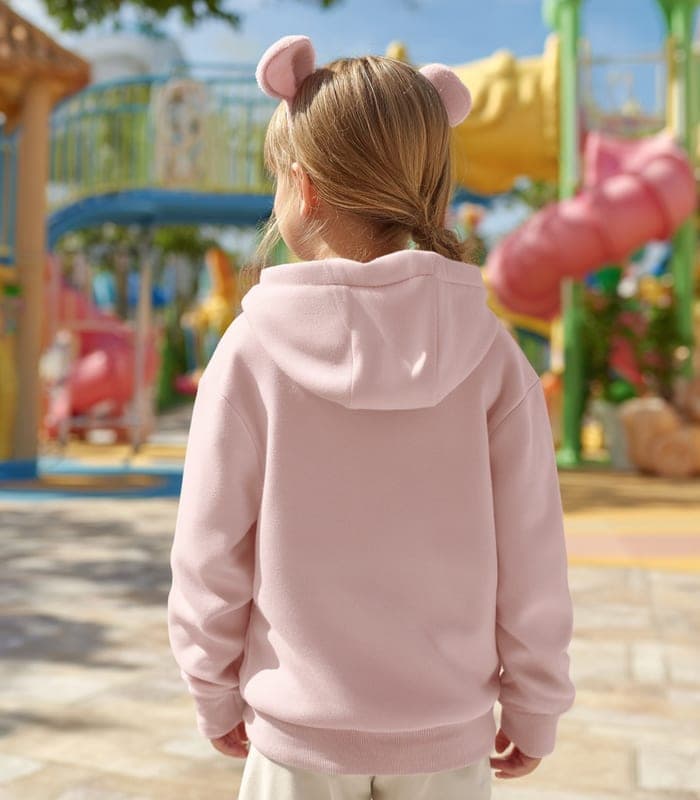 Kids' Playful Animal-Ear Hoodie — view 3