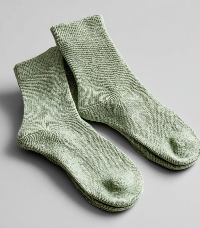 Eco-Chic Bamboo Knit Socks — view 6