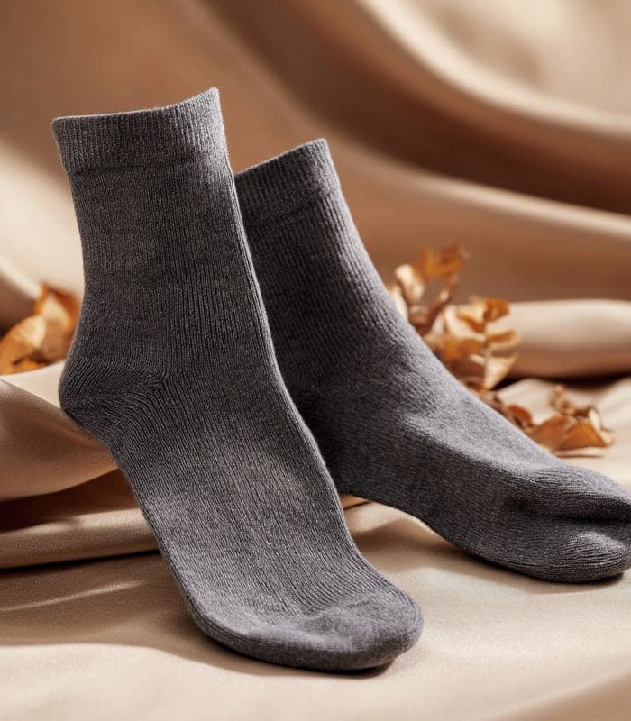 Urban Minimalist Cashmere Blend Socks — view 3
