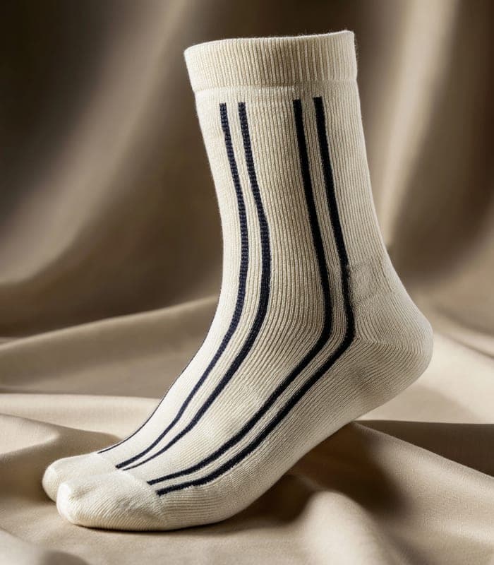 Vintage Stripe Lounge Socks — view 2
