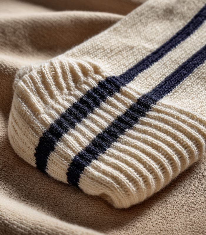 Vintage Stripe Lounge Socks — view 3
