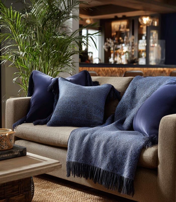 Artisan Jacquard Knit Throw — view 2
