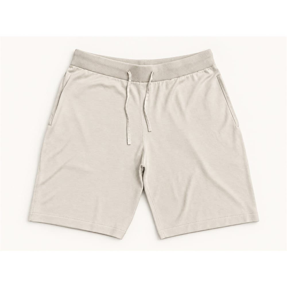 Men's Beige Knit Shorts — view 4