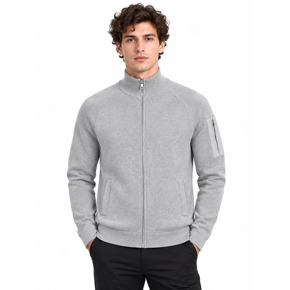 Men's Full-Zip Knit Cardigan — view 3