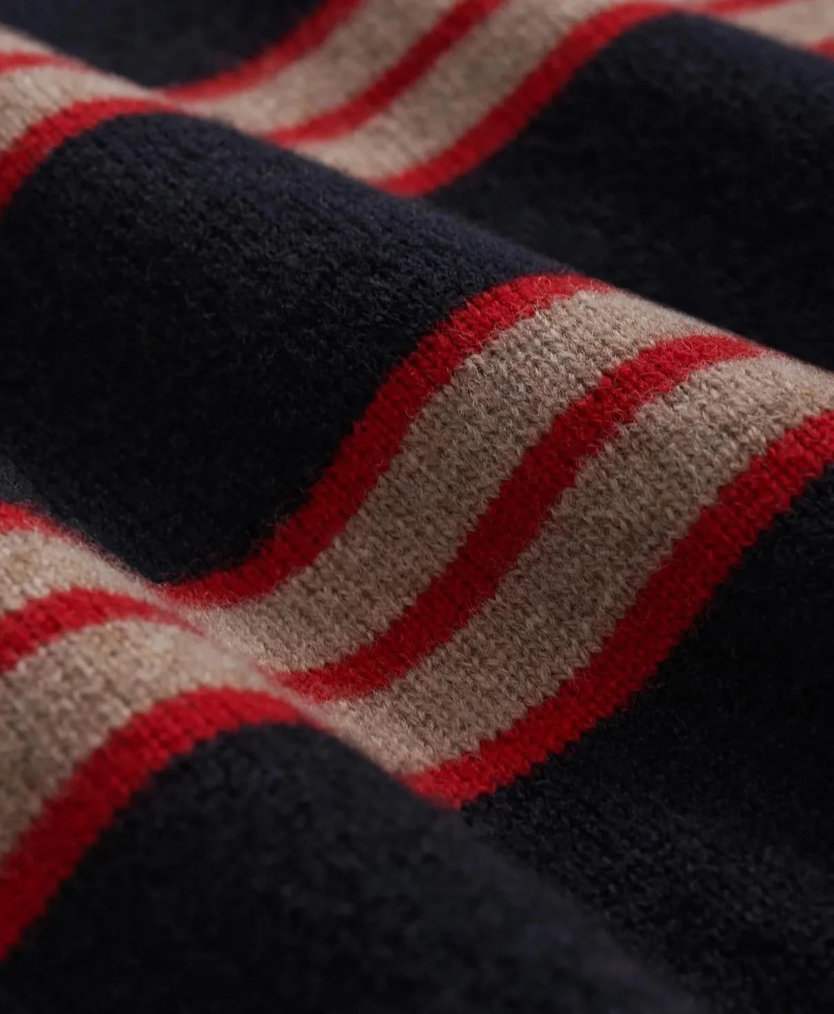 Men's Multi Stripe Raglan Sleeve Sweater — view 5