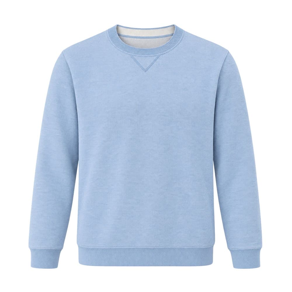 Men's Multicolour Crew Neck Knit Vest — view 3