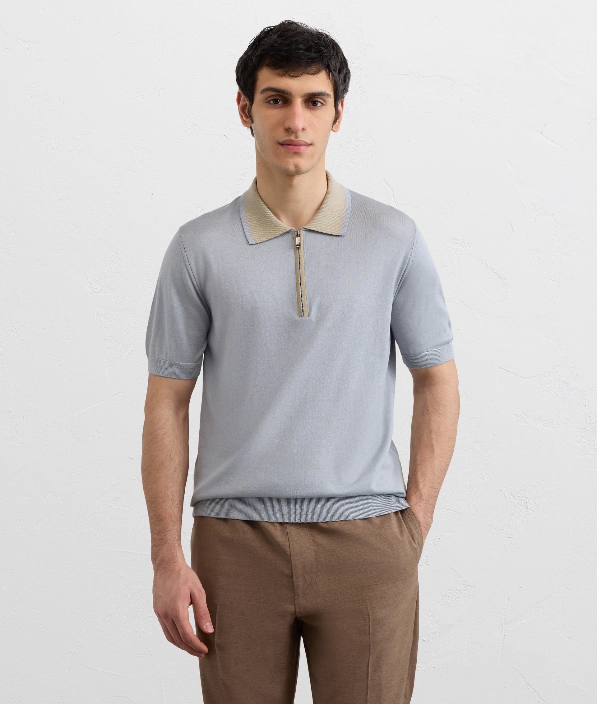 Fine-knit garment representing women's knitwear