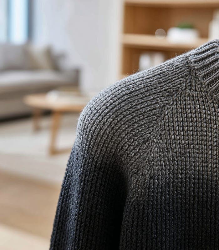 Pet Black Ombre Cat Sweater — view 6