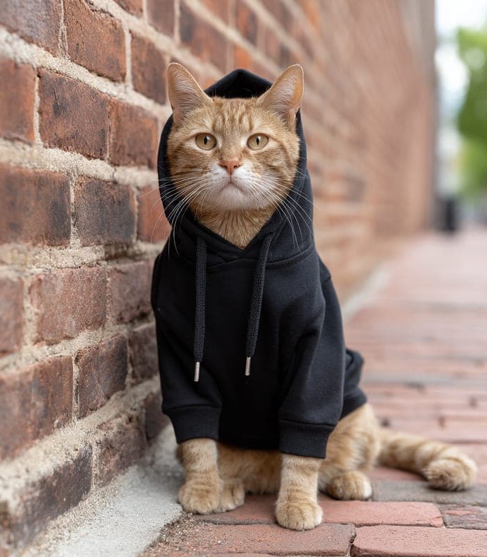 Pet Dog & Cat Basic Hoodie