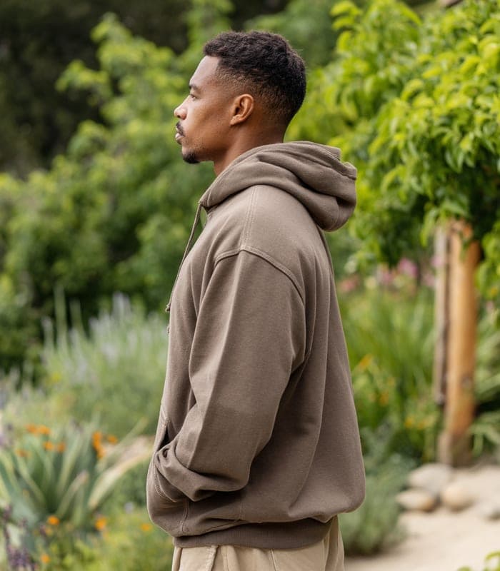 Pet Eco-Friendly Organic Cotton Hoodie — view 2