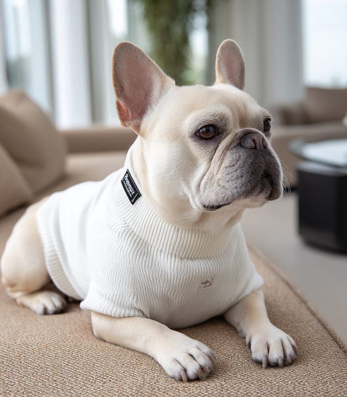Pet Minimalist High-Neck Sweater — view 2