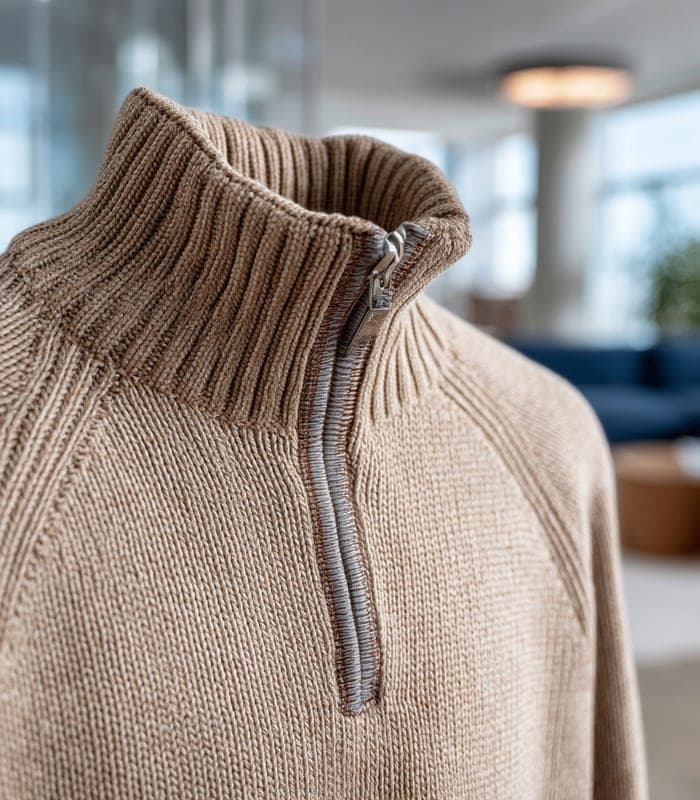 Pet Minimalist High-Neck Sweater — view 6